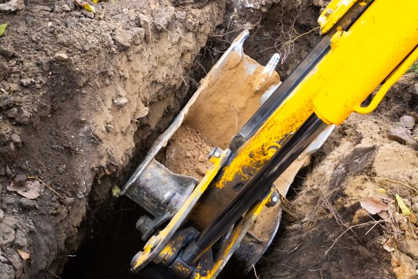 Cost of Downspout Trenching in Meridian