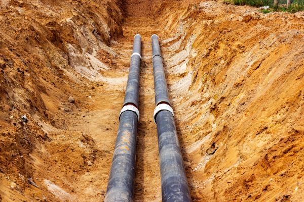 Cost of Water Line Trenching in Meridian