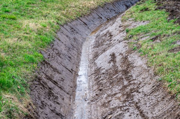 Cost of Drainage Ditch Construction in Meridian