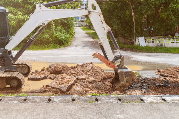 Cost of Water Line Excavation in Meridian