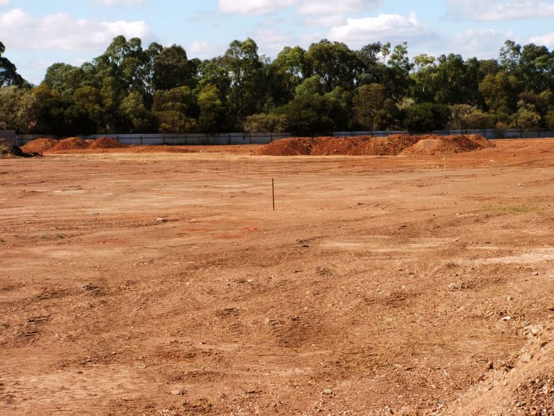 Finished Graded Site